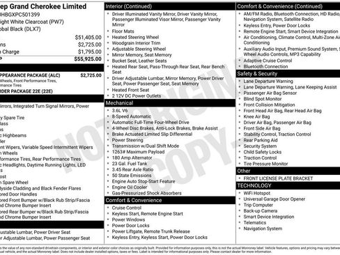 Used 2023 Jeep Grand Cherokee Limited w/ Black Appearance Package AWD/4WD image 2