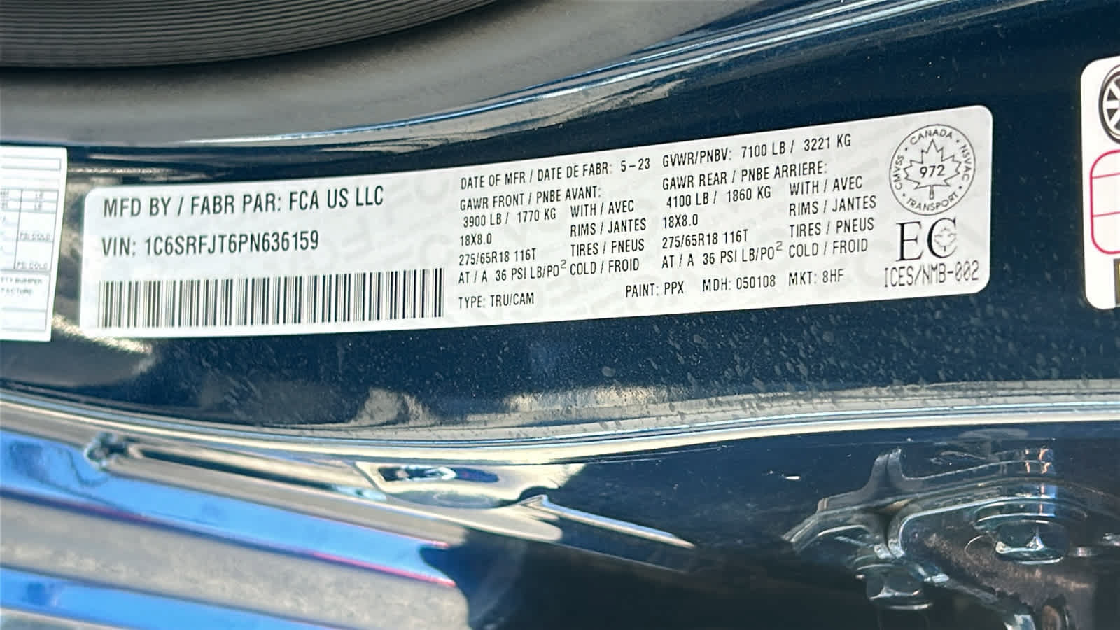 Used 2023 RAM 1500 Laramie AWD/4WD image 30