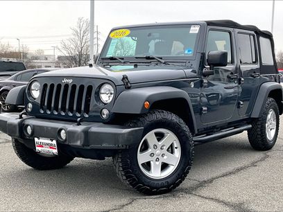 Used 2016 Jeep Wrangler Unlimited Sport w/ Quick Order Package 24S