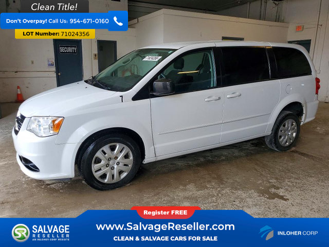 Used 2016 Dodge Grand Caravan SE w/ Quick Order Package 29E SE FWD image 1