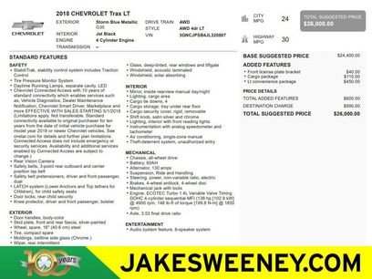 Used 2018 Chevrolet Trax LT w/ LT Convenience Package
