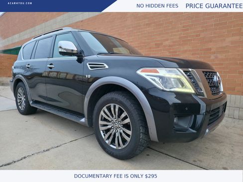 Used 2018 Nissan Armada Platinum w/ Interior Lighting Package image 3