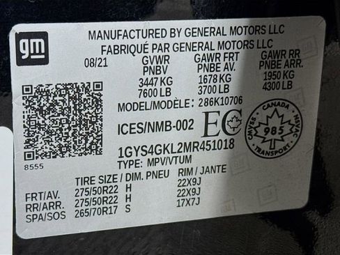 Used 2021 Cadillac Escalade Sport Platinum w/ Heavy-Duty Trailer Package image 39