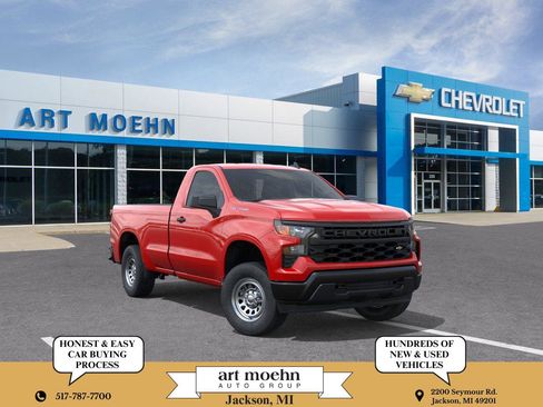 New 2026 Chevrolet Silverado 1500 W/T w/ WT Value Package RWD image 1