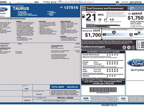 Used 2018 Ford Taurus SE image 28