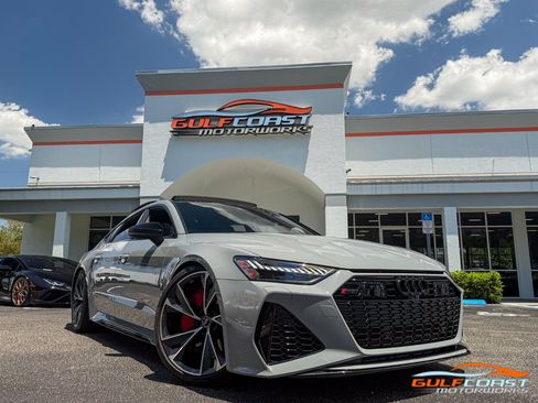 Used 2022 Audi RS 7 Sportback w/ Black Optic Package AWD/4WD image 1