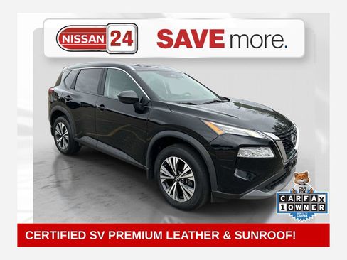 Certified 2023 Nissan Rogue SV w/ SV Premium B Package AWD/4WD image 1
