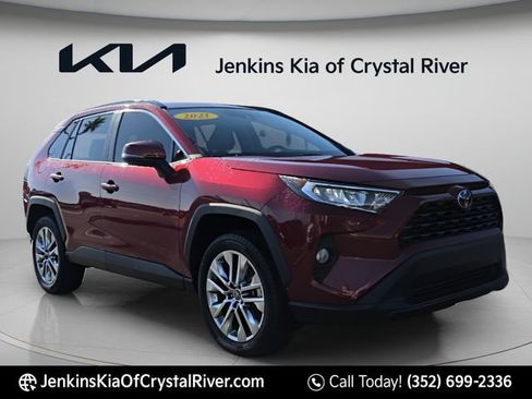 Used 2021 Toyota RAV4 XLE Premium FWD image 1