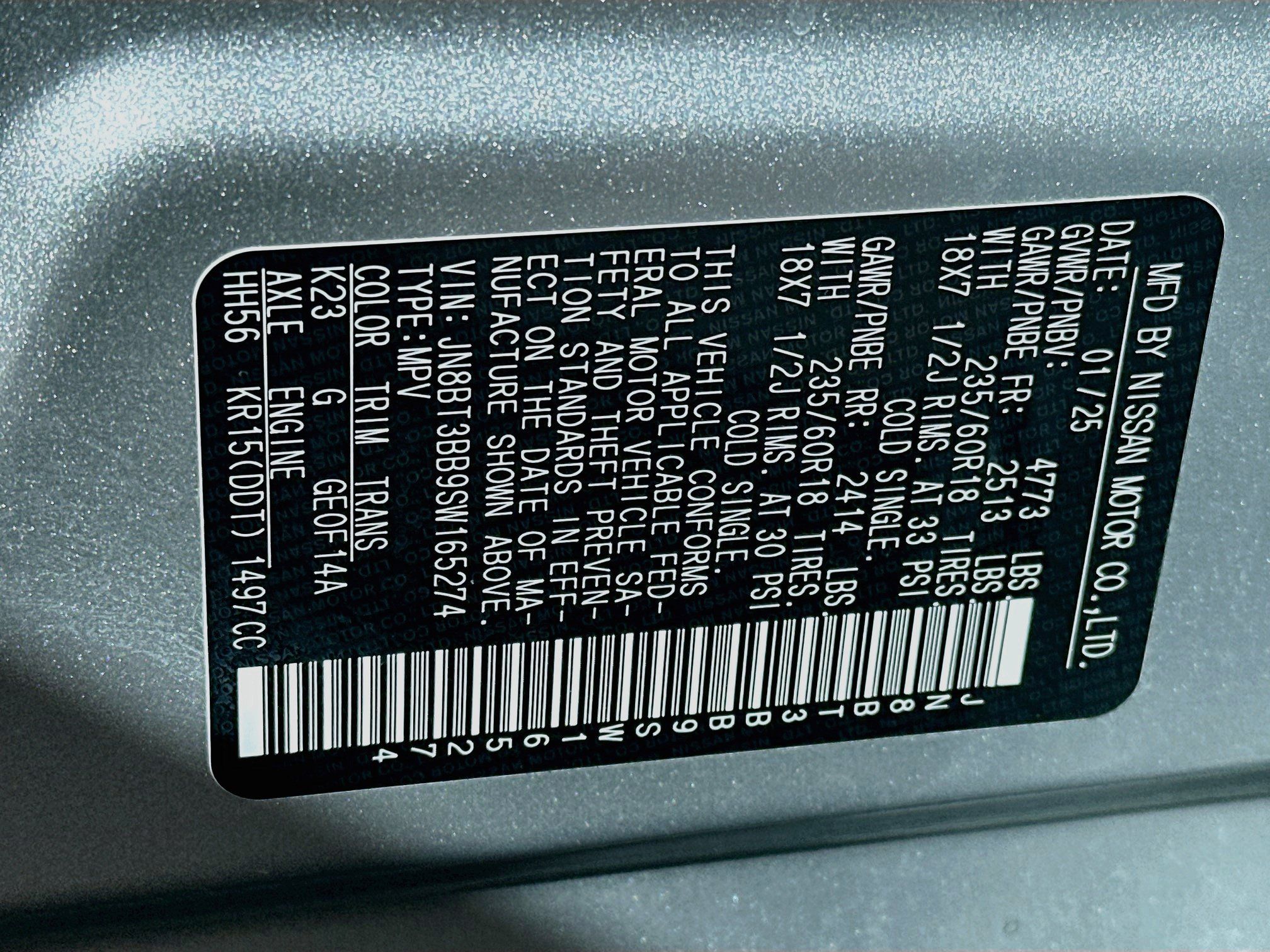 Used 2025 Nissan Rogue SV AWD/4WD image 12