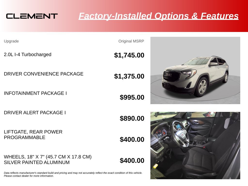 Used 2018 GMC Terrain SLE w/ Driver Convenience Package FWD image 8