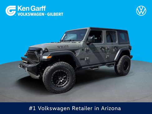 Used 2020 Jeep Wrangler Unlimited Sport image 1