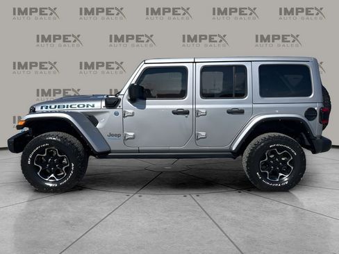 Used 2021 Jeep Wrangler Unlimited Rubicon 4xe w/ Steel Bumper Group image 2