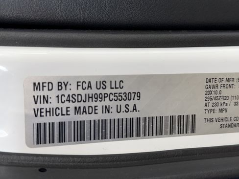 Used 2023 Dodge Durango SRT Hellcat AWD/4WD image 39