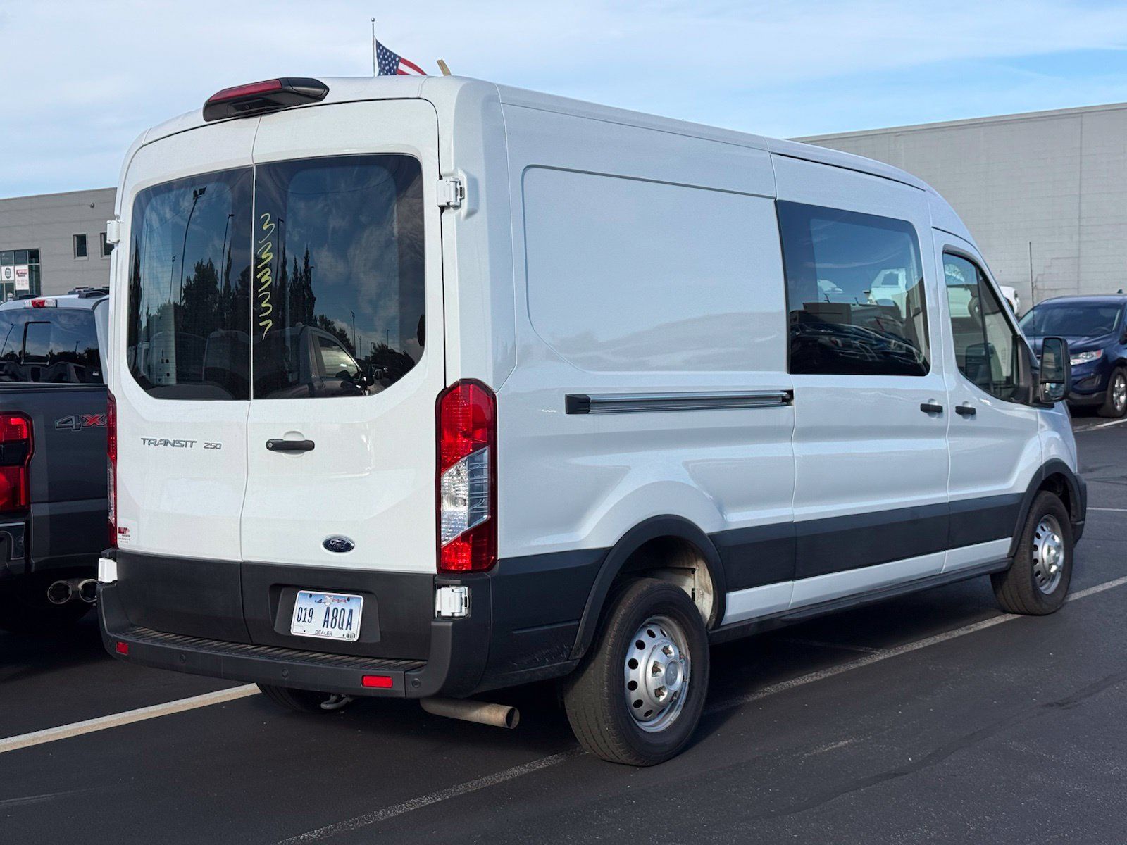 Used 2023 Ford Transit 250 Medium Roof AWD w/ Load Area Protection Package image 3
