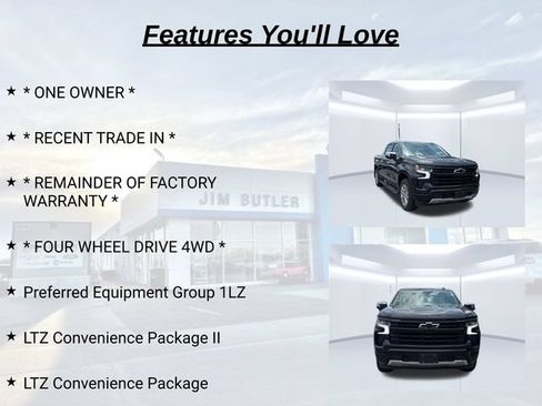 Used 2024 Chevrolet Silverado 1500 LTZ w/ LTZ Premium Package AWD/4WD image 10