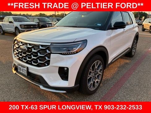 Used 2025 Ford Explorer Platinum w/ Ultimate Package RWD image 3