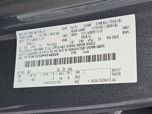 Used 2023 Ford F150 Lariat AWD/4WD image 36