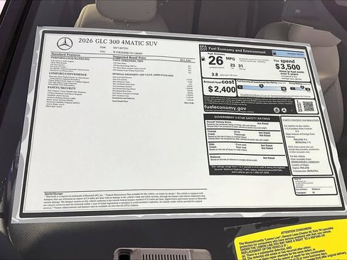 New 2026 Mercedes-Benz GLC 300 4MATIC image 18