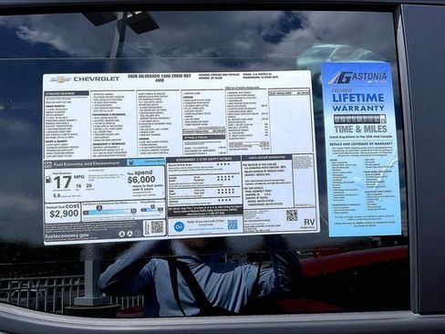 New 2026 Chevrolet Silverado 1500 RST w/ Convenience Package II AWD/4WD image 13