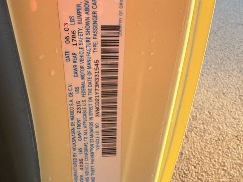 Used 2003 Volkswagen Beetle GLS image 32