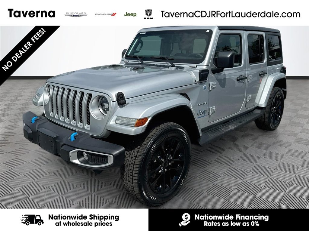 Used 2023 Jeep Wrangler Unlimited Sahara w/ Cold Weather Group AWD/4WD image 1