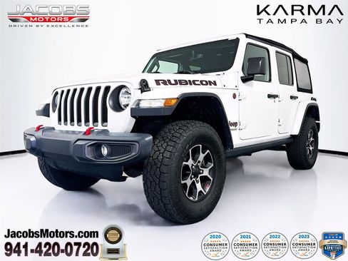 Used 2020 Jeep Wrangler Unlimited Rubicon AWD/4WD image 1