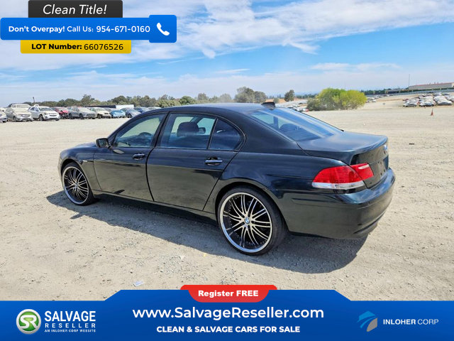 Used 2008 BMW 750Li RWD image 3