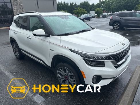 Used 2021 Kia Seltos SX w/ SX Sunroof Package AWD/4WD image 1