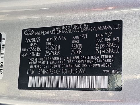 Certified 2025 Hyundai Santa Fe SEL image 39