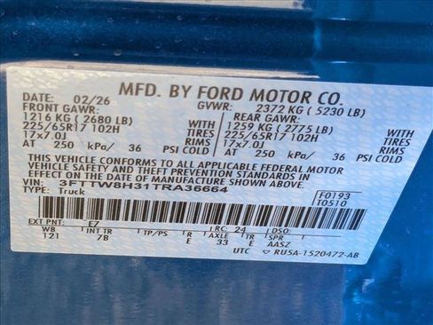 New 2026 Ford Maverick XLT image 16