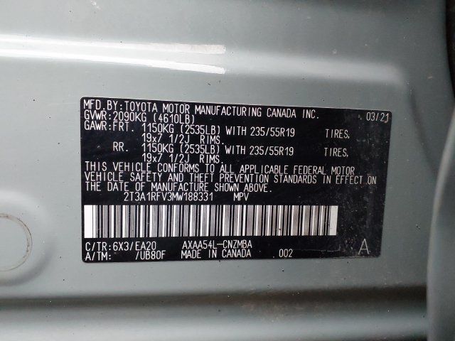 Used 2021 Toyota RAV4 XLE Premium AWD/4WD image 25