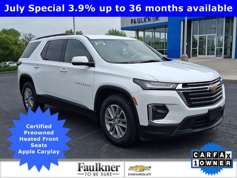 Certified 2023 Chevrolet Traverse LT AWD/4WD image 1