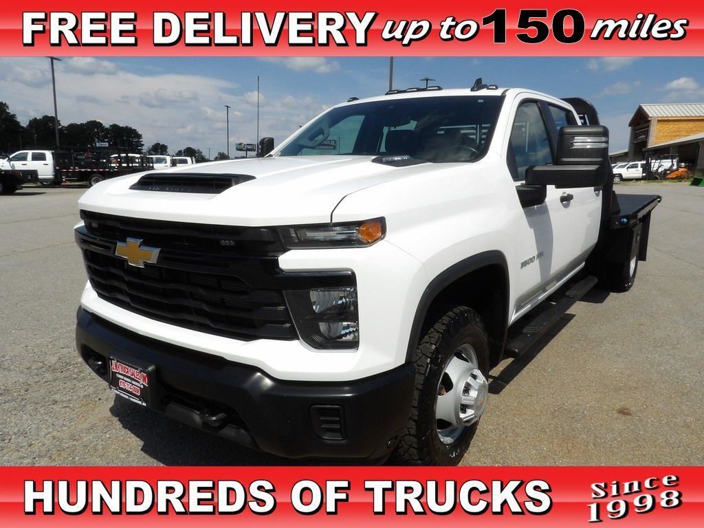 Used 2024 Chevrolet Silverado 3500 W/T w/ Snow Plow Prep Package AWD/4WD image 1