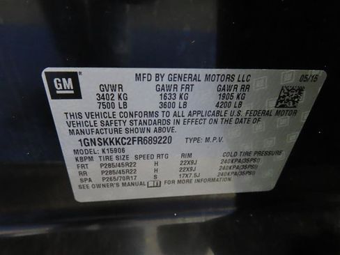 Used 2015 Chevrolet Suburban LTZ AWD/4WD image 39
