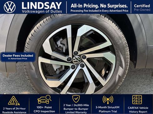 Used 2022 Volkswagen Atlas SEL AWD/4WD image 9