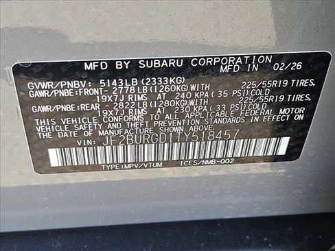 New 2026 Subaru Outback Limited XT AWD/4WD image 18
