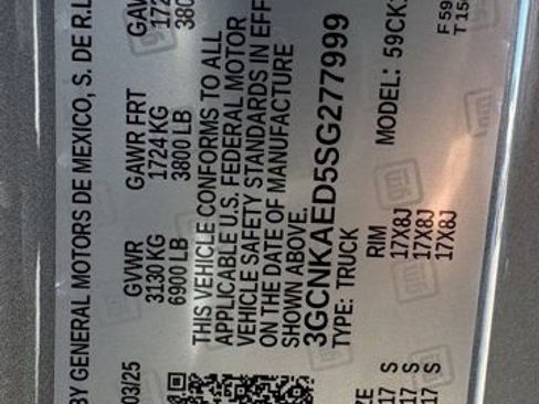 Used 2025 Chevrolet Silverado 1500 W/T w/ WT Safety Package image 29