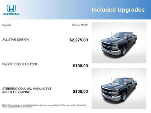 Used 2017 Chevrolet Silverado 1500 LT w/ All Star Edition AWD/4WD image 3