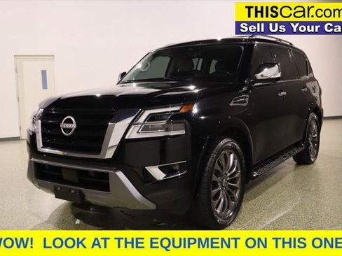 Used 2024 Nissan Armada Platinum w/ Captain's Chairs Package RWD image 4