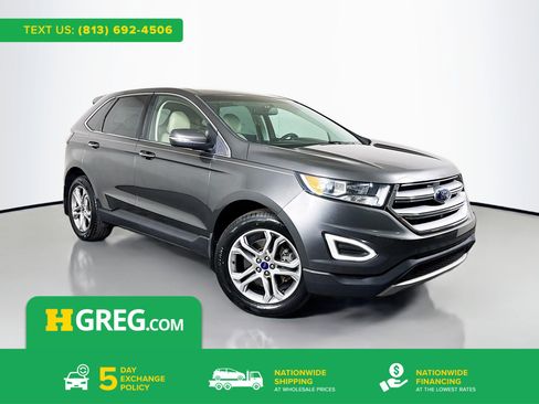 Used 2017 Ford Edge Titanium w/ Technology Package FWD image 1