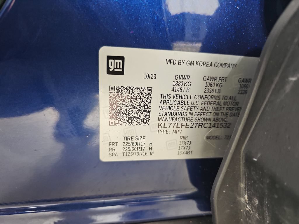 Certified 2024 Chevrolet Trax LS FWD image 41