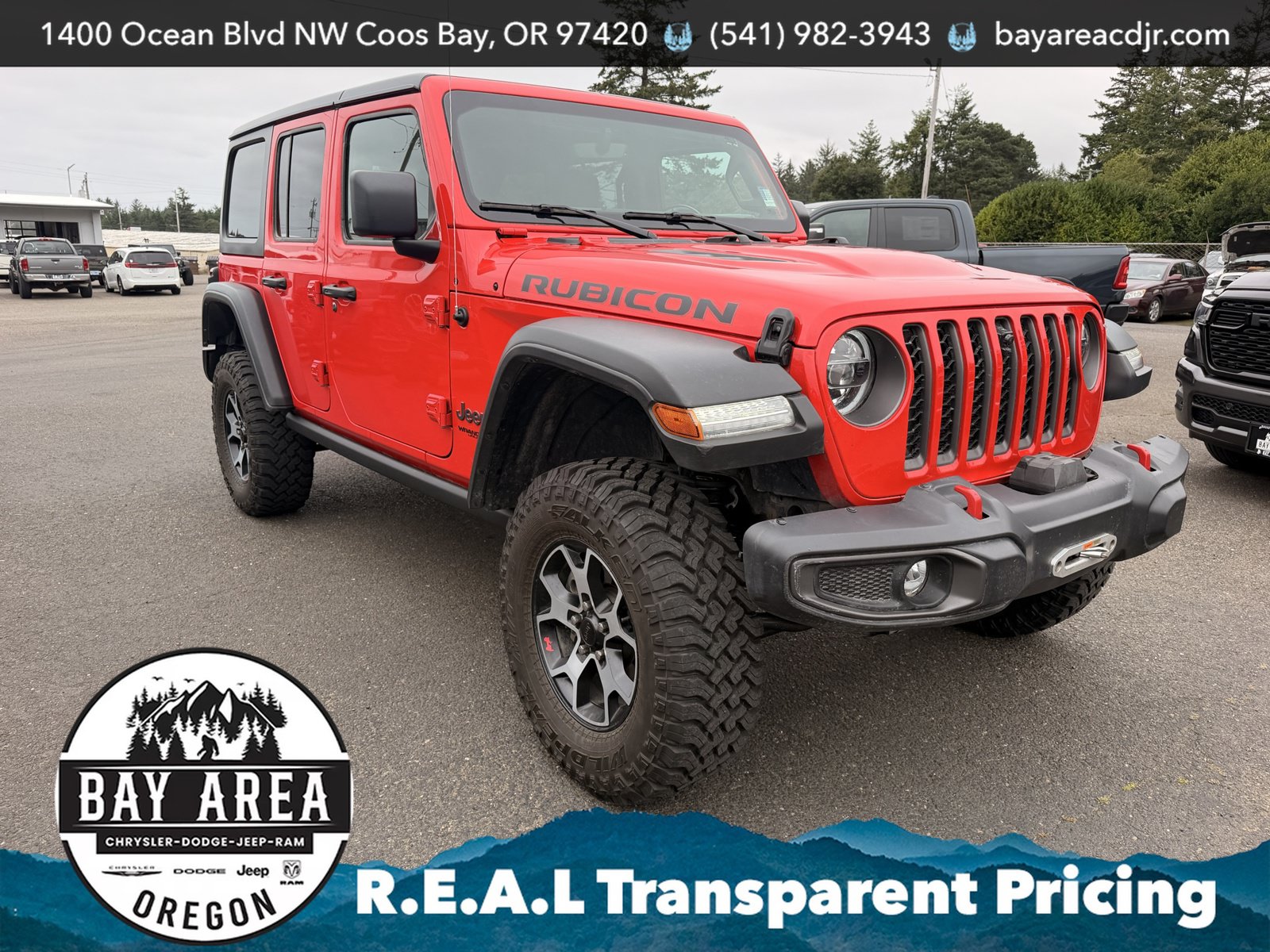 Used 2021 Jeep Wrangler Unlimited Rubicon AWD/4WD image 3