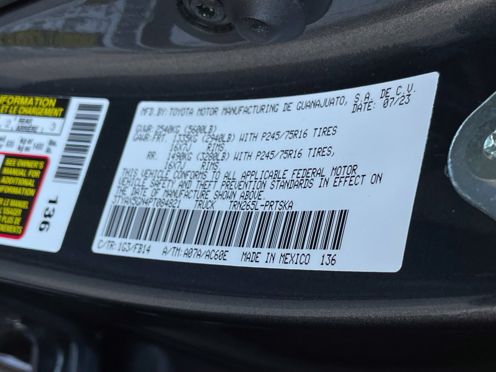 Used 2023 Toyota Tacoma SR w/ SR Convenience Package RWD image 35