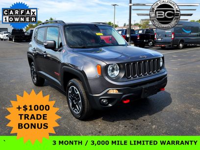 Used 2017 Jeep Renegade Trailhawk