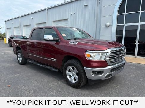 Used 2021 RAM 1500 Big Horn w/ Trailer Tow Group AWD/4WD image 1