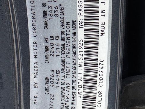 Used 2022 MAZDA MAZDA3 s image 30