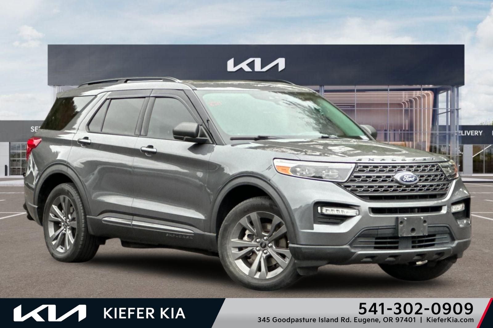 Used 2021 Ford Explorer XLT w/ Equipment Group 202A AWD/4WD image 1