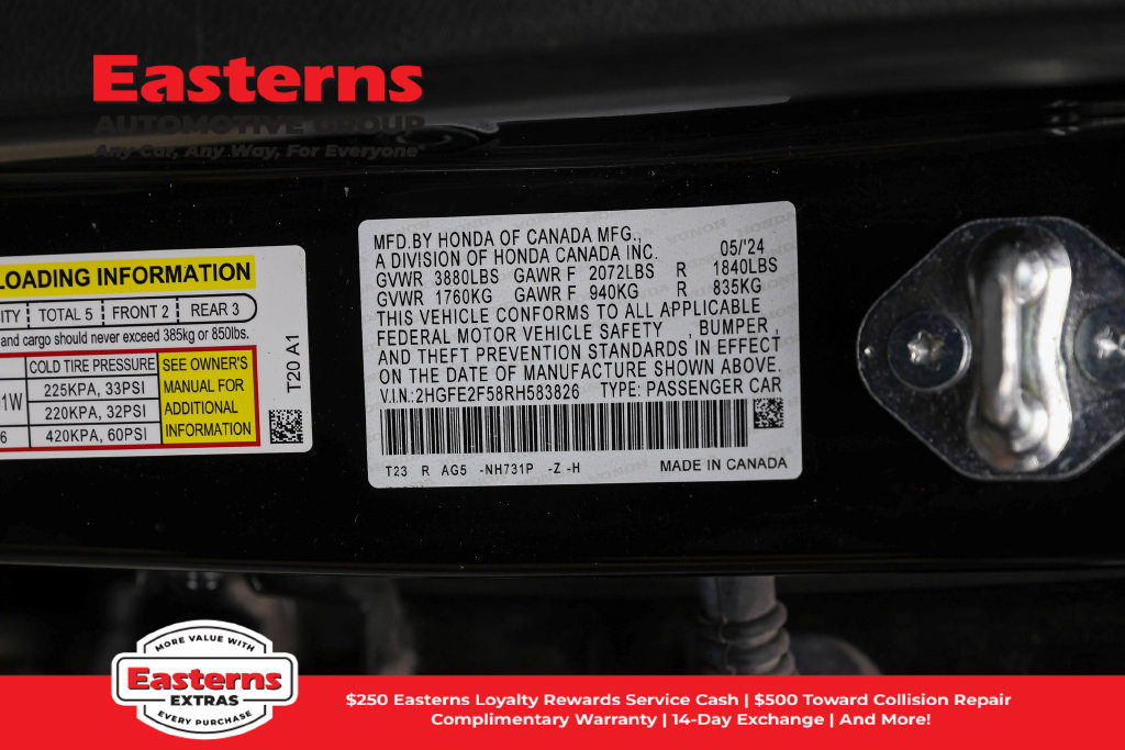 Used 2024 Honda Civic Sport image 34