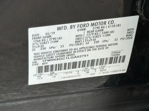 Used 2020 Ford Explorer ST w/ ST Street Pack image 31