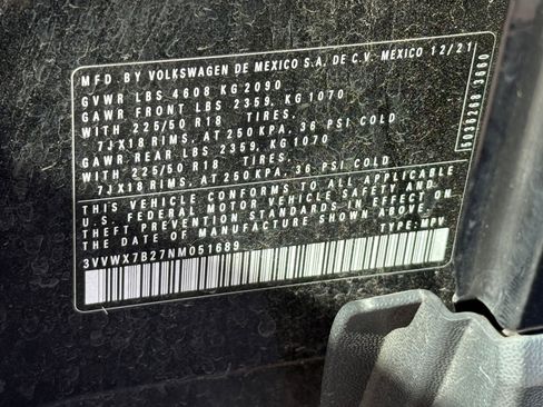 Used 2022 Volkswagen Taos SE image 19